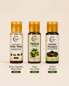 Travel with Chitvan Naturals-- Body Wash, Face Wash and Herbal Shampoo