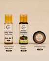 Travel with Chitvan Naturals-- Body Wash, Herbal Shampoo and Hydration Cream